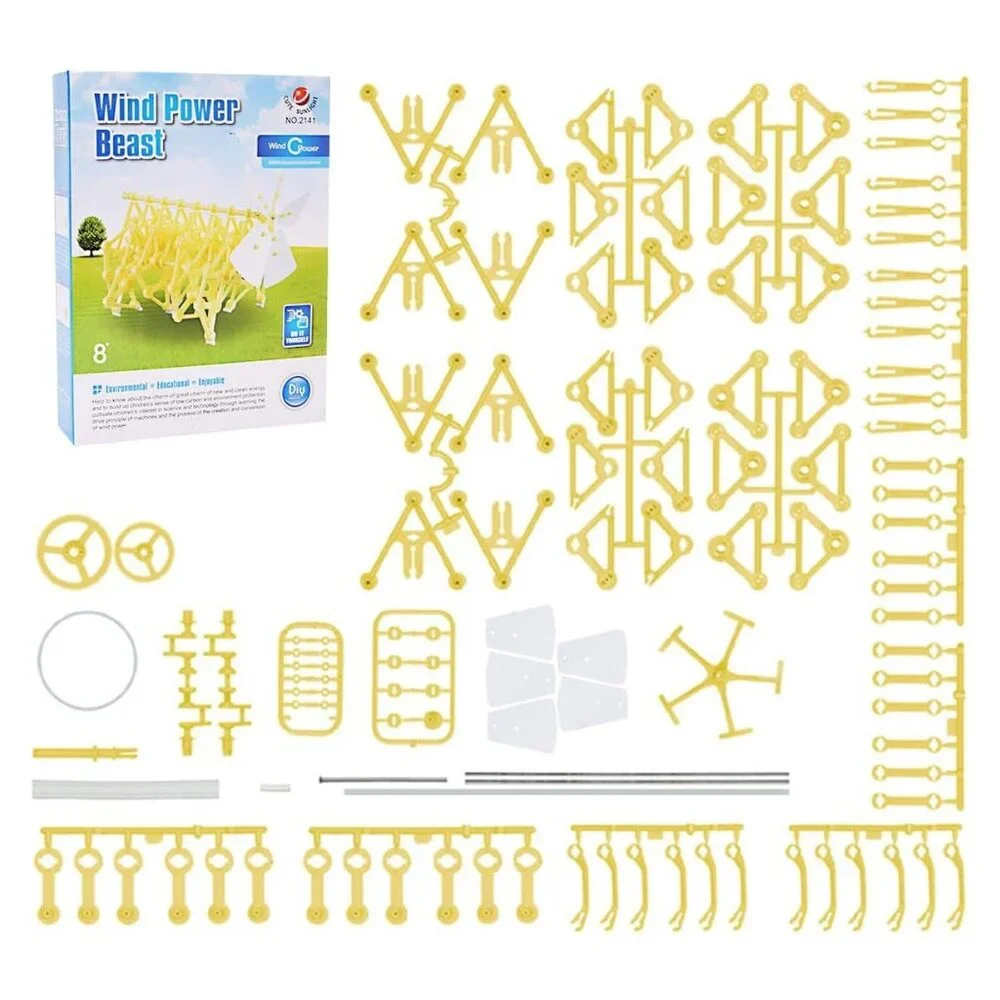 NEW STEM Wind Power Automaton Toy Science Energy Project Craft Kit  Brand new
